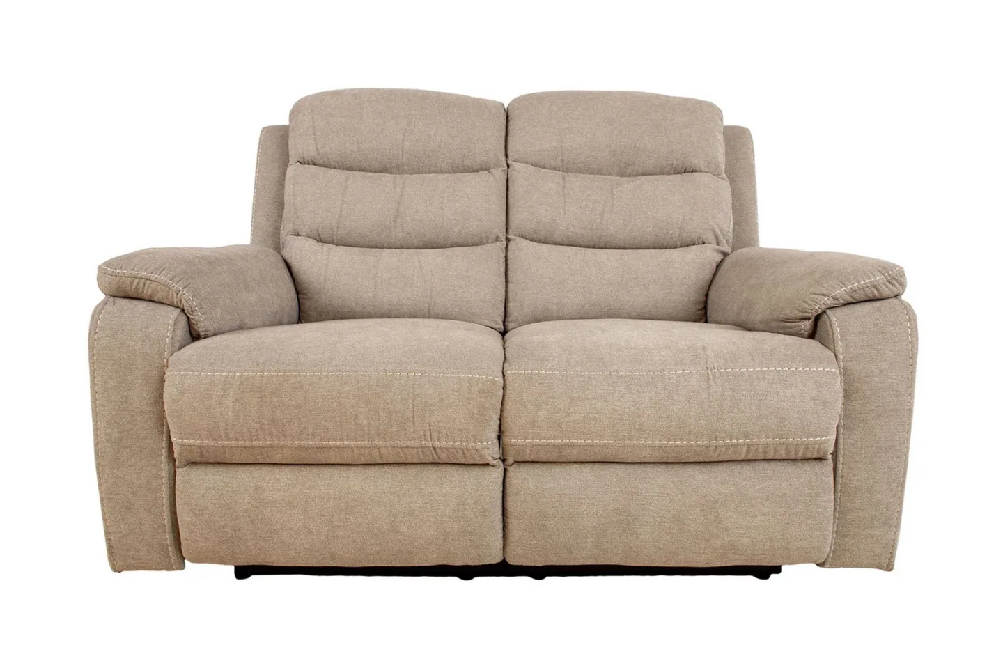 Mimi Reclinersoffa 2-sits 153x93x102 cm Ljusgrå Bok -