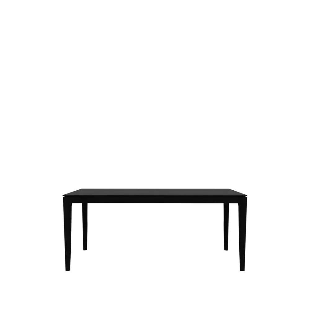 Ethnicraft Bok Esstisch 180x90 cm Schwarz gebeizte Eiche