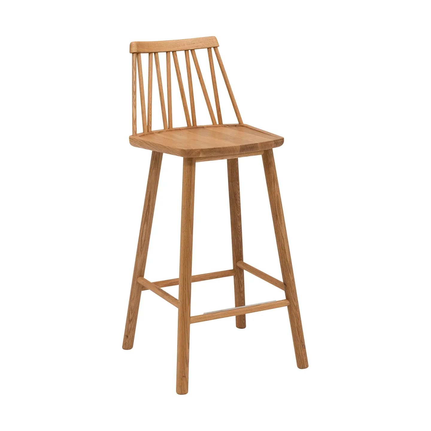 Hans K ZigZag Barstuhl 63cm Eiche geölt