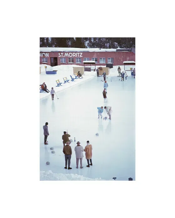 Curling at St. Moritz