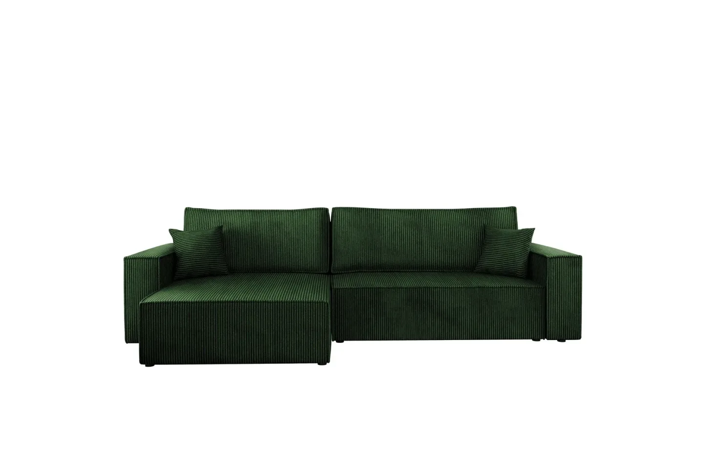 Hobson Soffa med Divan 3-sits - Grön