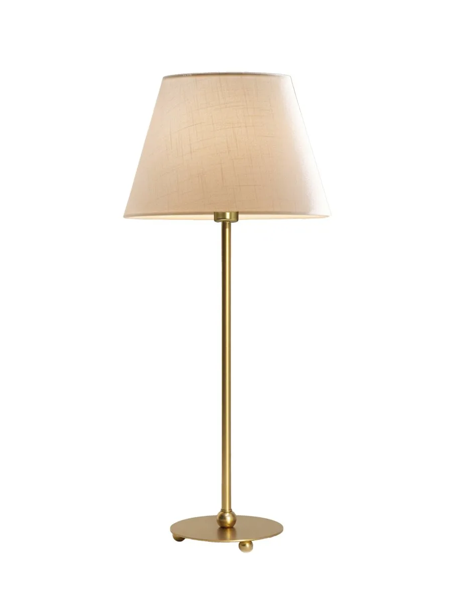 PR Home - Julie 52cm - Bordslampa - Mässing/vit