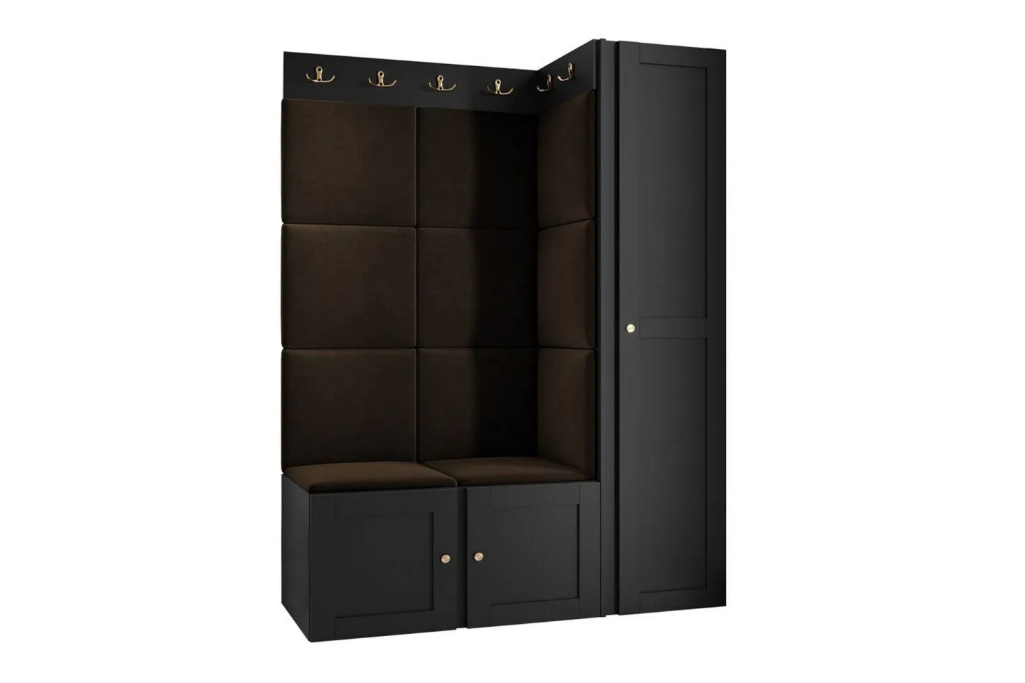 Dunvegan Highboard - Svart