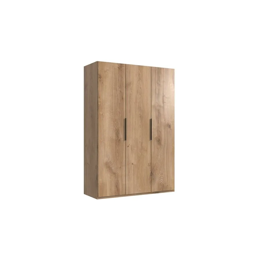 Kleiderschrank Sanko Plankeneiche Holzwerkstoff B 150 cm
