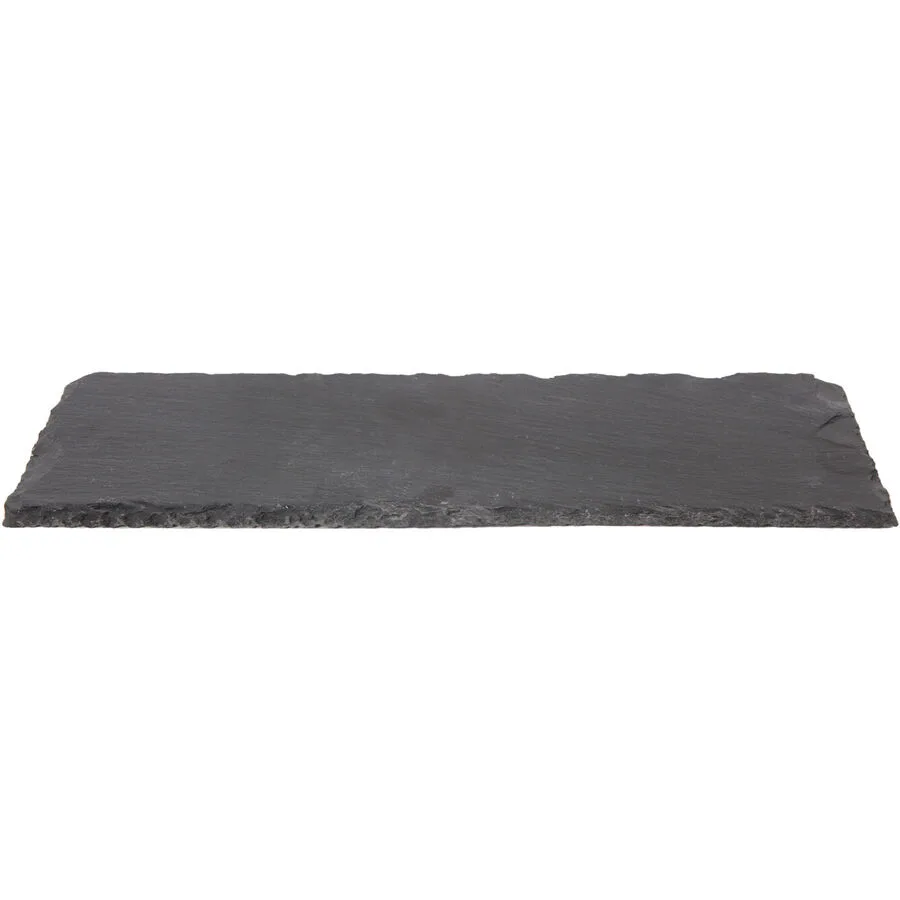 Schieferplatte Wanda Schwarz Naturstein 13.5 cm 40 cm
