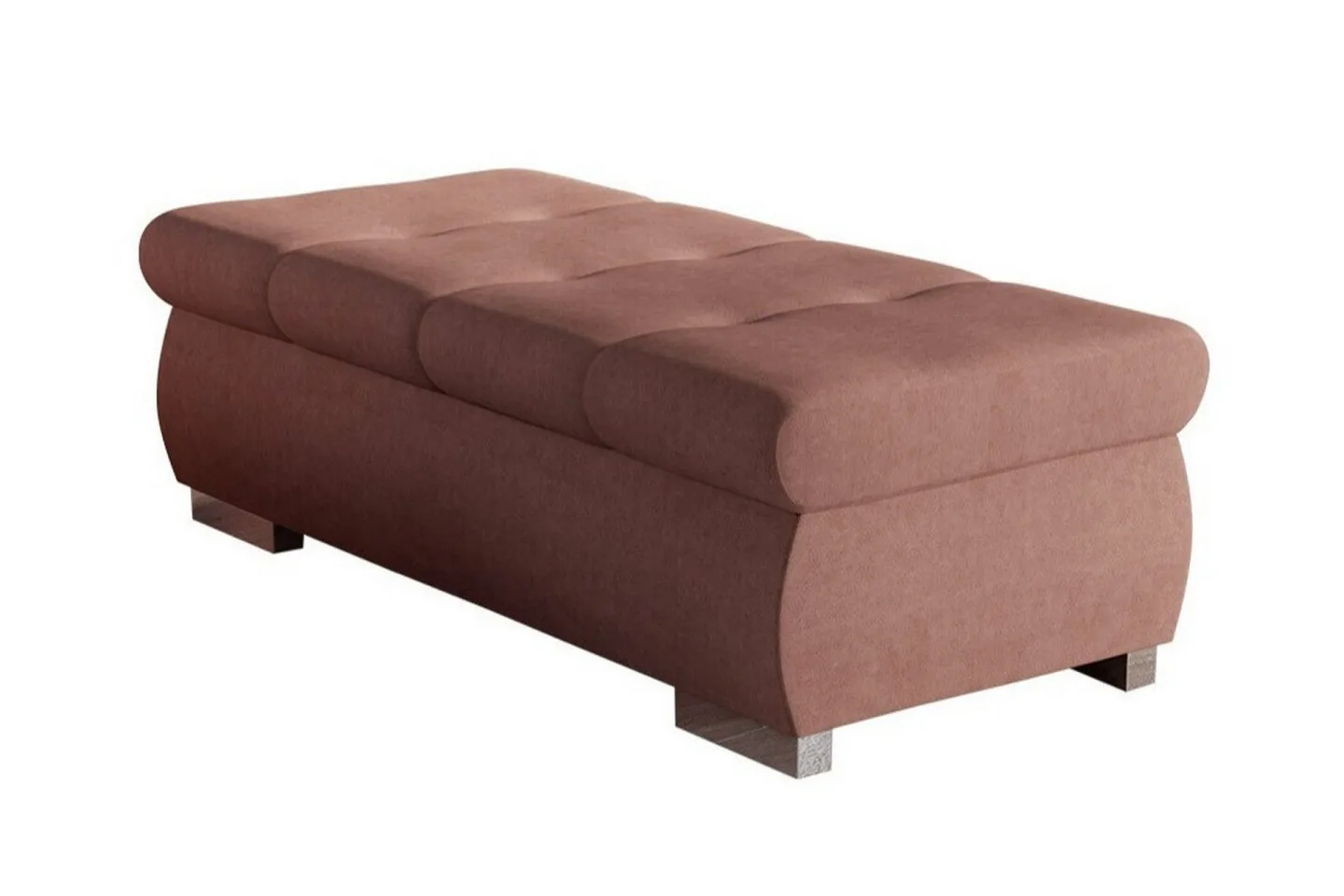Cerys Fotpall 60 cm - Rosa
