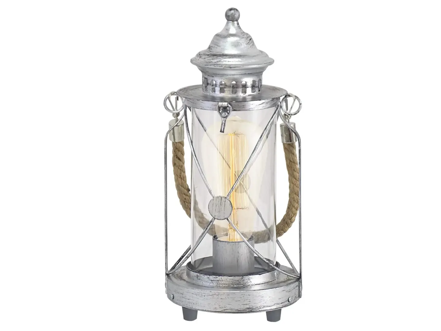 Eglo Tischlampe Bradford Grau | Schubiger Möbel