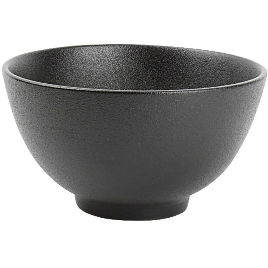 Schüssel Black Dusk Schwarz Porzellan 14 cm