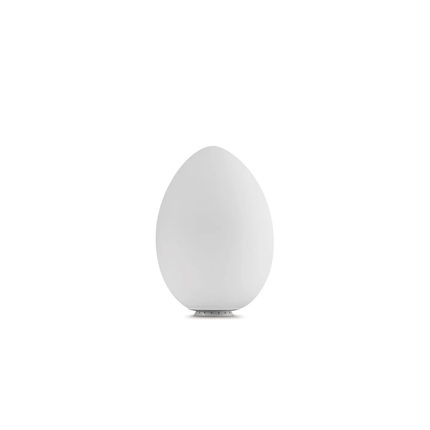 FontanaArte - Uovo - Bordslampa, Höjd: 44 cm - Bordslampor - Transparent