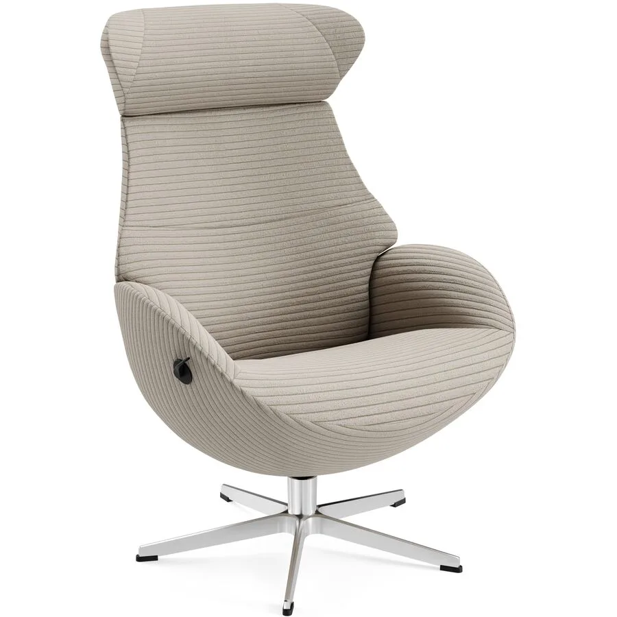 Conform Relaxsessel Daja taupe Stoff T 163 B 81 H 110 cm - Möbel Konfigurator: Traummöbel individuell zusammenstellen