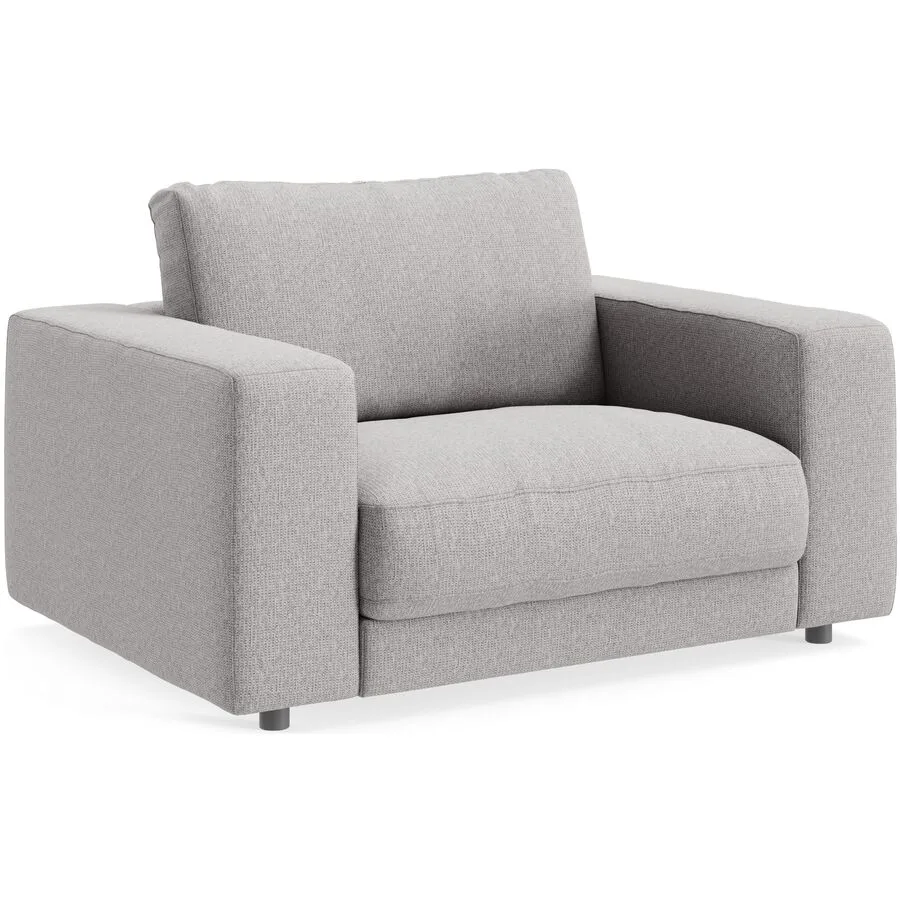 Sessel Ava elephant Bezug: 100% Polyester B 140 T 107 H 86 cm - Möbel Konfigurator: Traummöbel individuell zusammenstellen