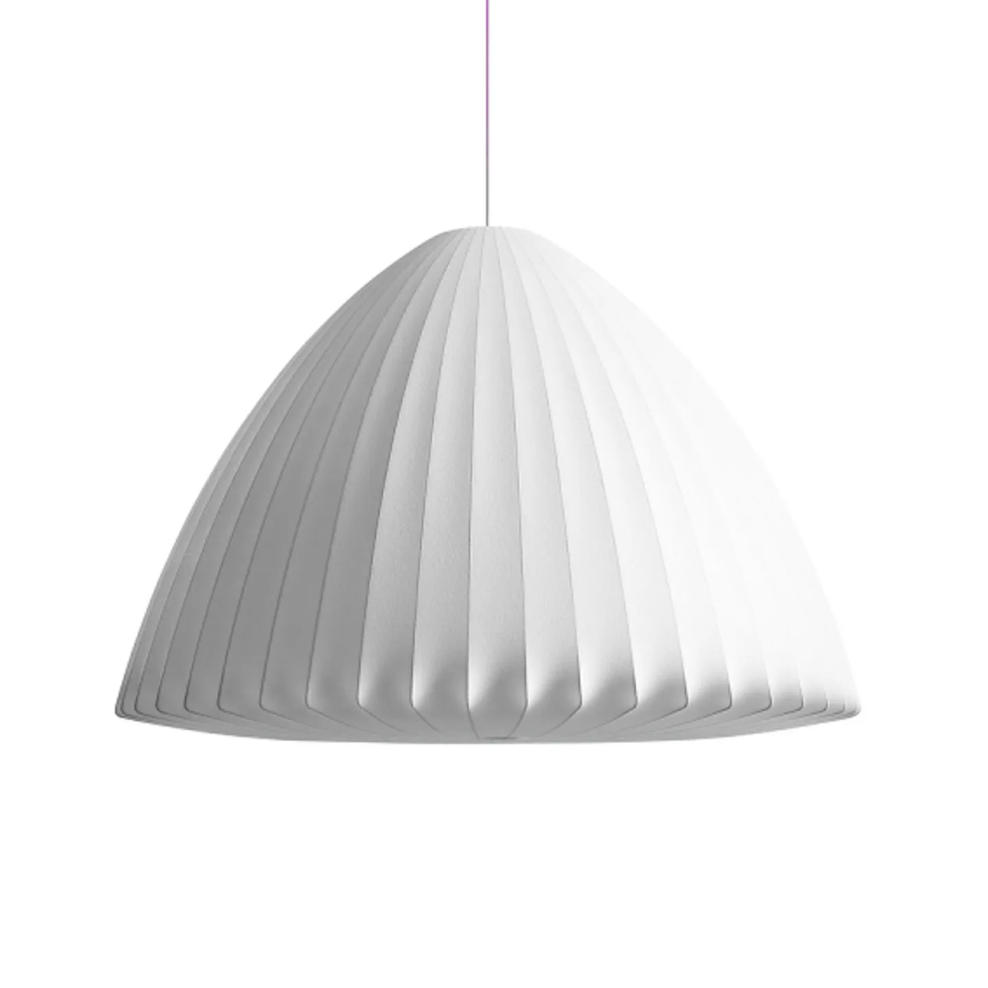 Nelson Bell Bubble pendellampe, Ø 107 cm, hvid, E27 – HAY - Stue - Design - Plastik - Med én lyskilde