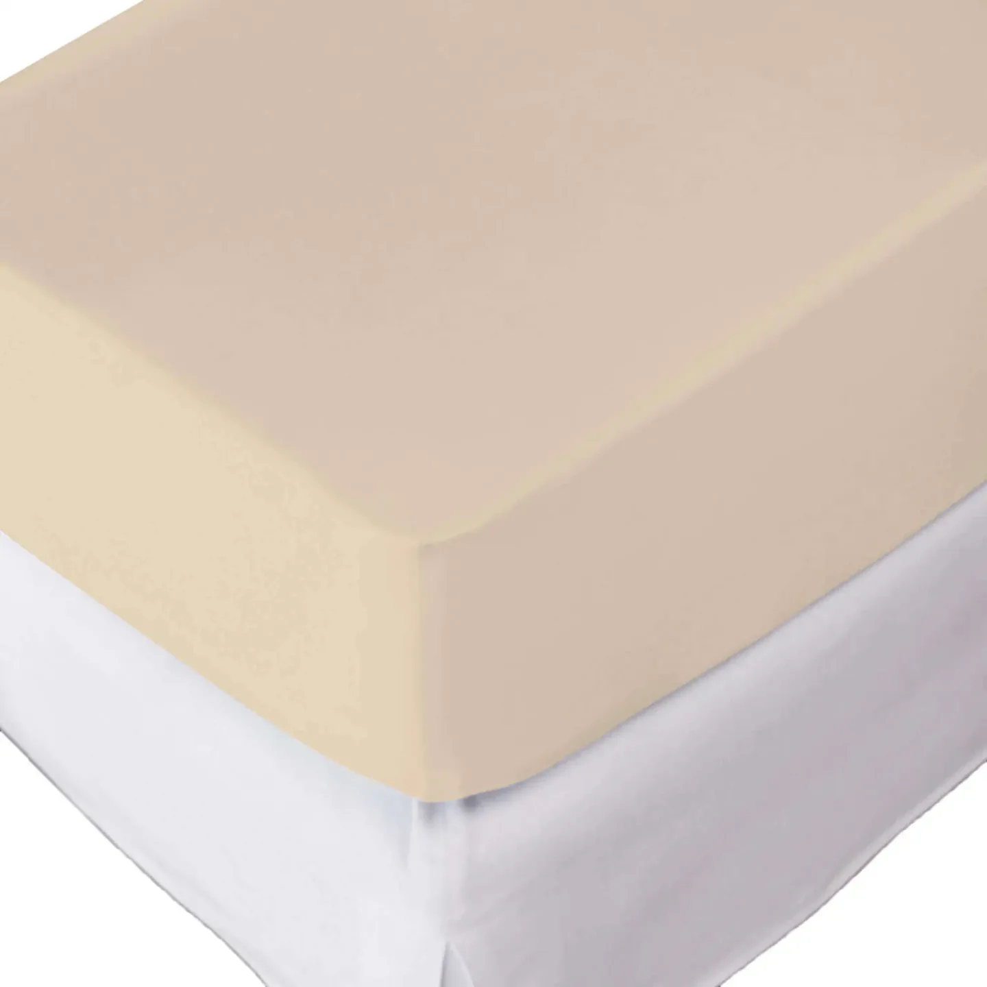 Kremer Leon AG Fixleintuch für Topper Jersey Natur Beige | Schubiger Möbel