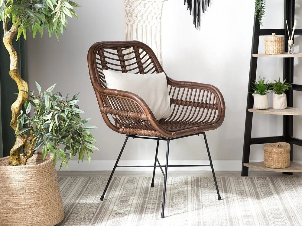 Canora Trädgårdsstol 51 cm - Brun