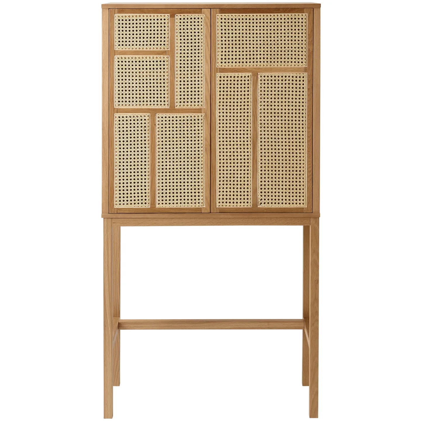 Design House Stockholm Air Vitrine Eiche, Rattan