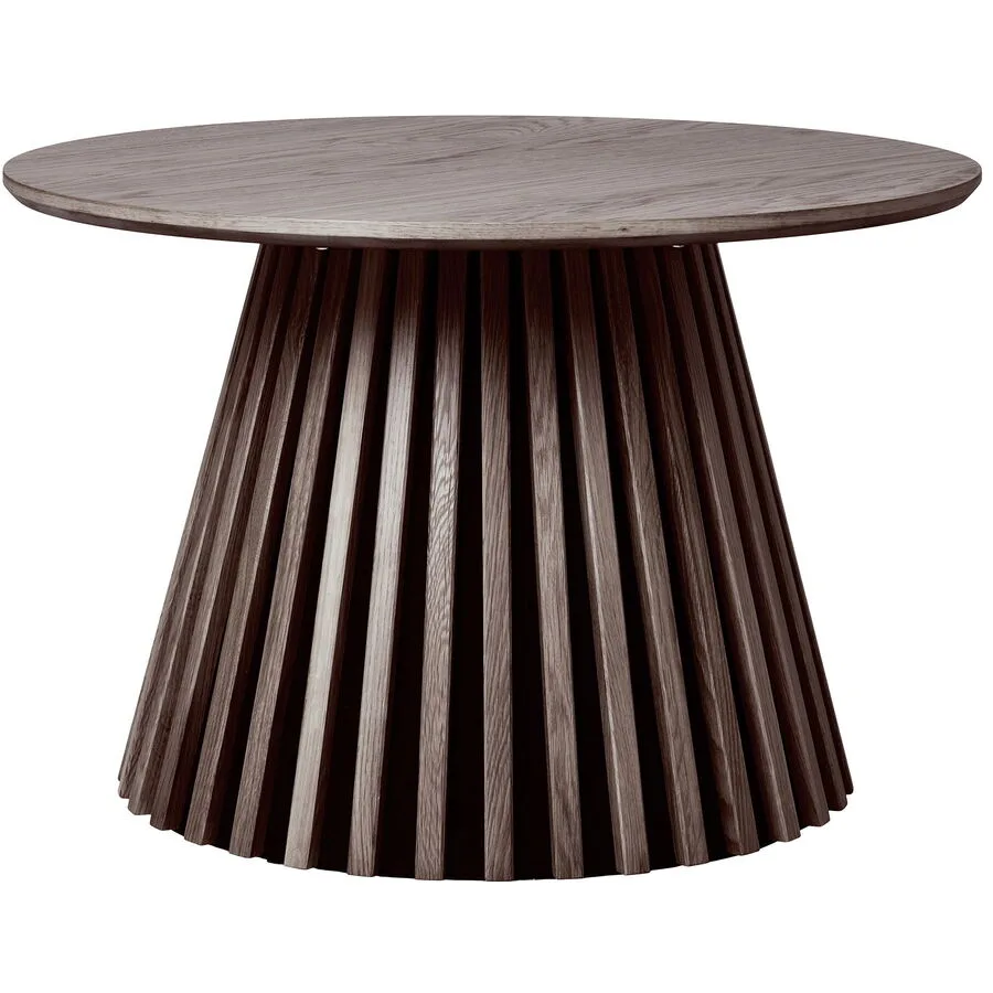 Salontisch Aunira dunkelbraun Eiche Furniert, MDF B 70 H 45 cm