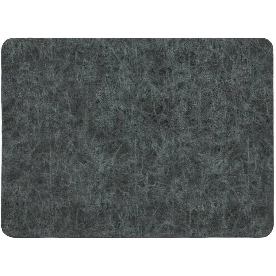 ZICZAC Tischset Truman Schwarz Kunstleder 33 x 45 cm