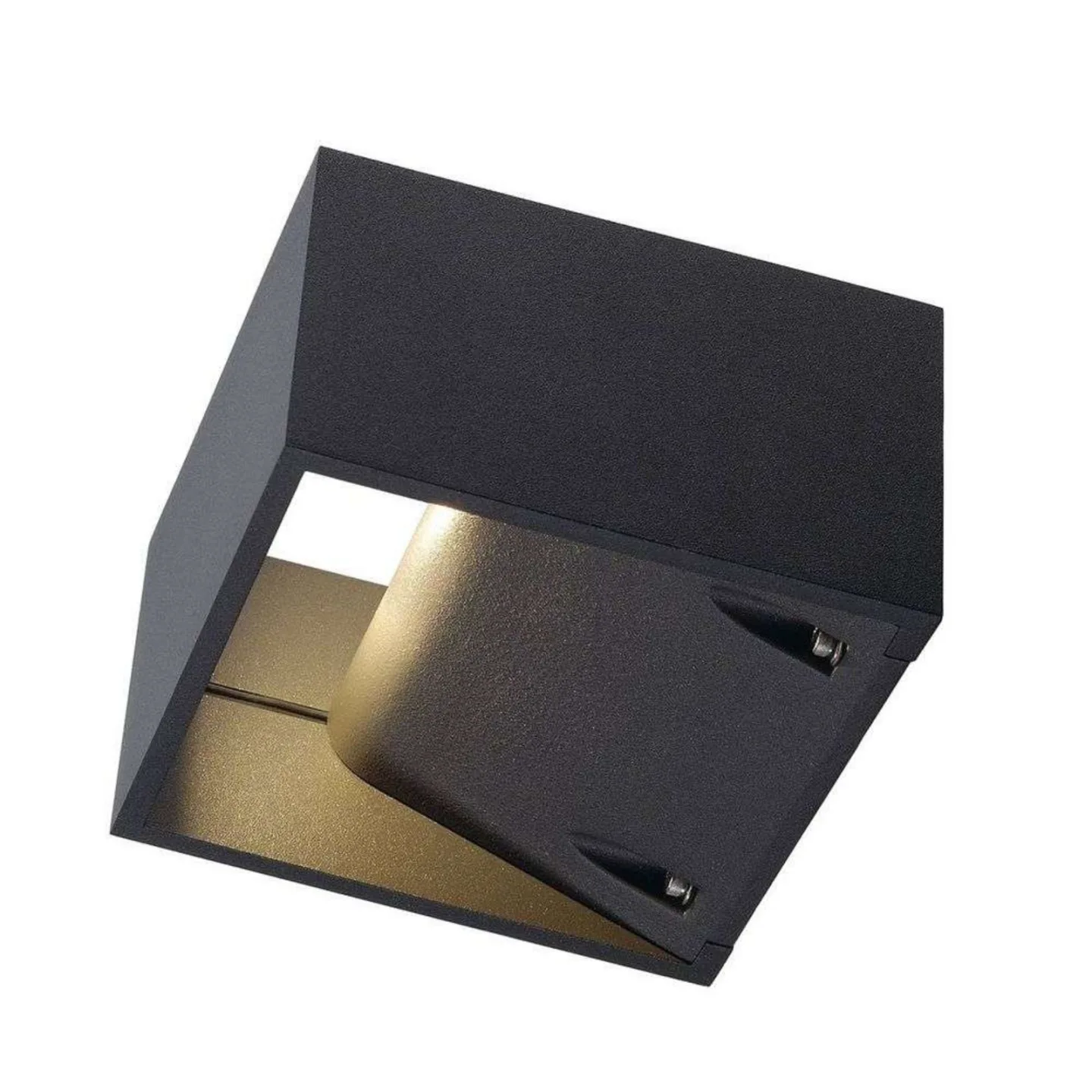 Logs Wandleuchte Square LED IP44 Anthracite - SLV - Aluminium