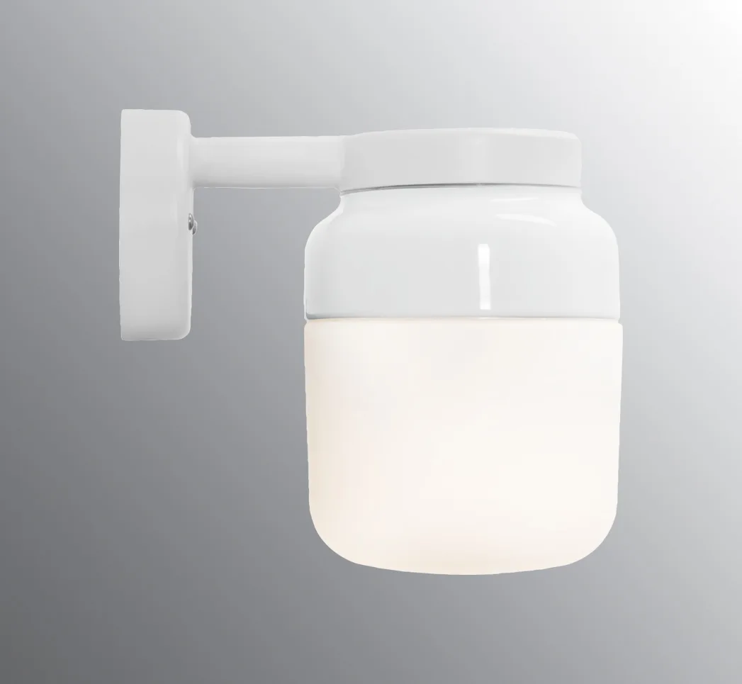 Ifö electric - Ohm Wall 140/205 - Badrumslampa - Vit