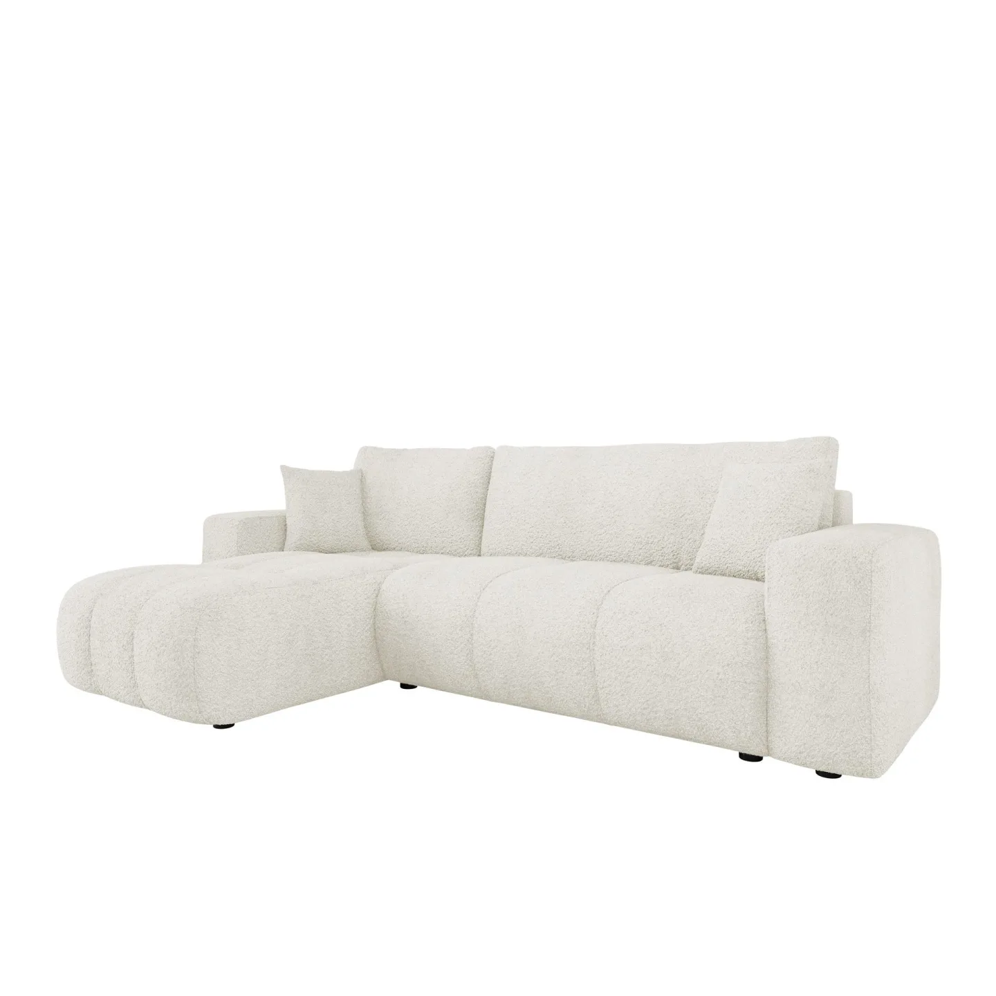 Flo Bäddsoffa med Divan 3-sits - Vit