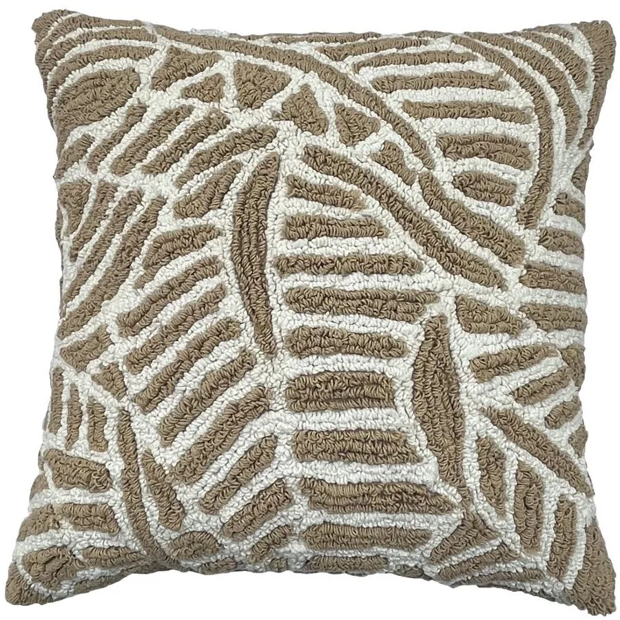 Zierkissen Reduced natur/weiss Hülle: 100% Baumwolle, Füllung: 100% Polyester B 45 T 45 cm