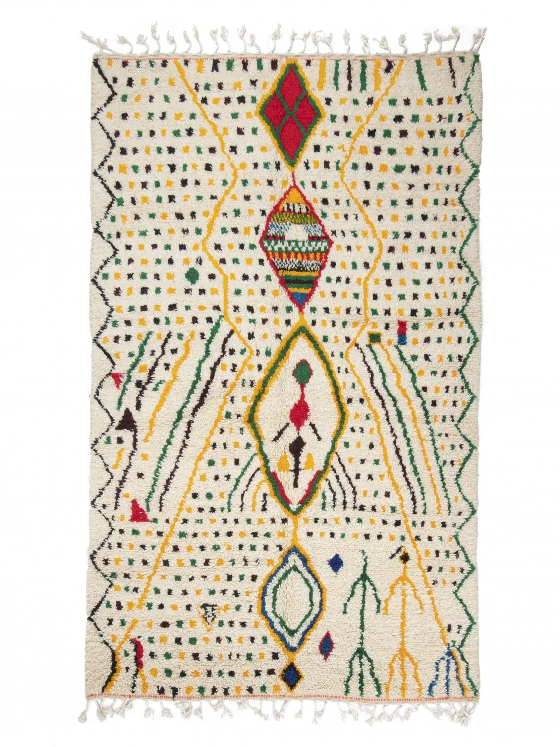 Kelim-teppe Marokkansk Azilal 310 x 190 cm (Størrelse: 310 x 190 cm)
