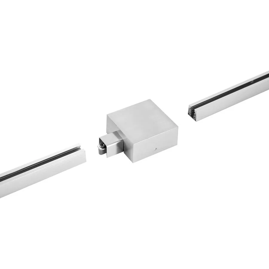 System HV-Track4 Grau Metall 4 cm - Farbe: Nickel matt
