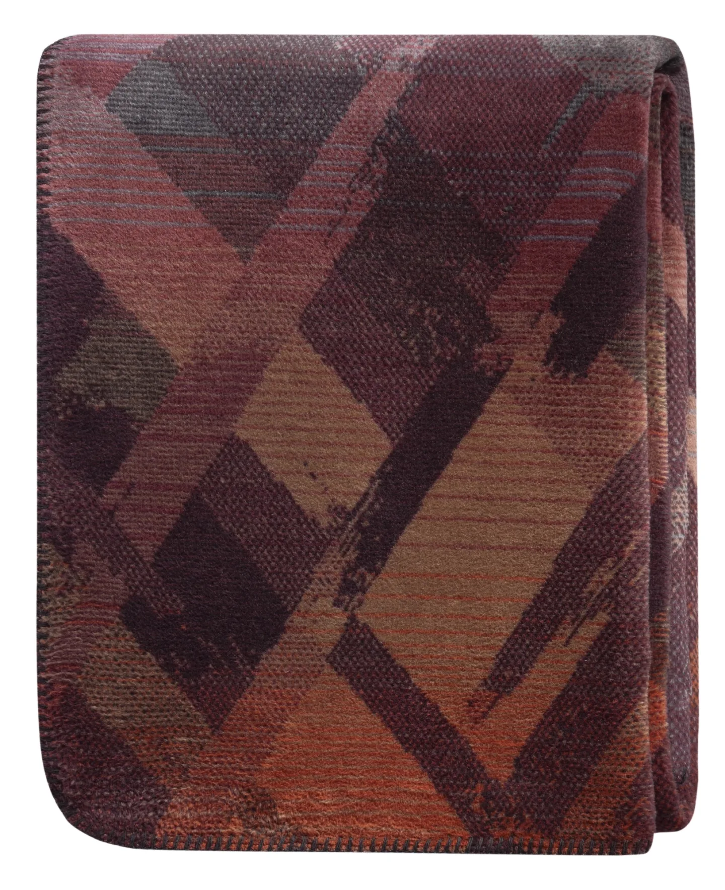 Biederlack Plaid Orion Granet Glow Rost | Schubiger Möbel