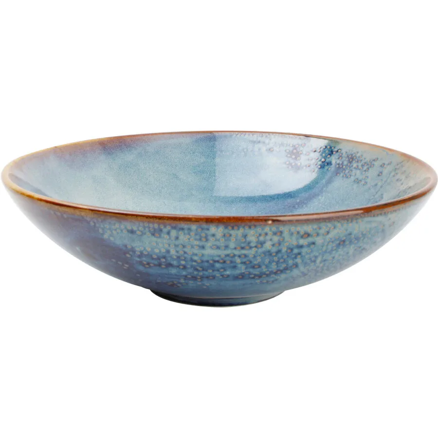 Fine2Dine Schale Nova Blau Porzellan 26 cm 7.3 cm