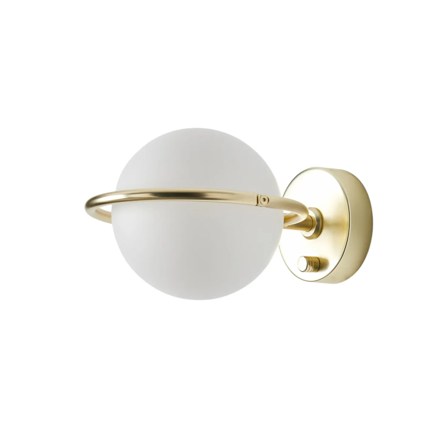 Abbacus Wandleuchte, gold, Ø 14 cm - Aromas del Campo - Wohnzimmer - Modern - Metall - Einflammig