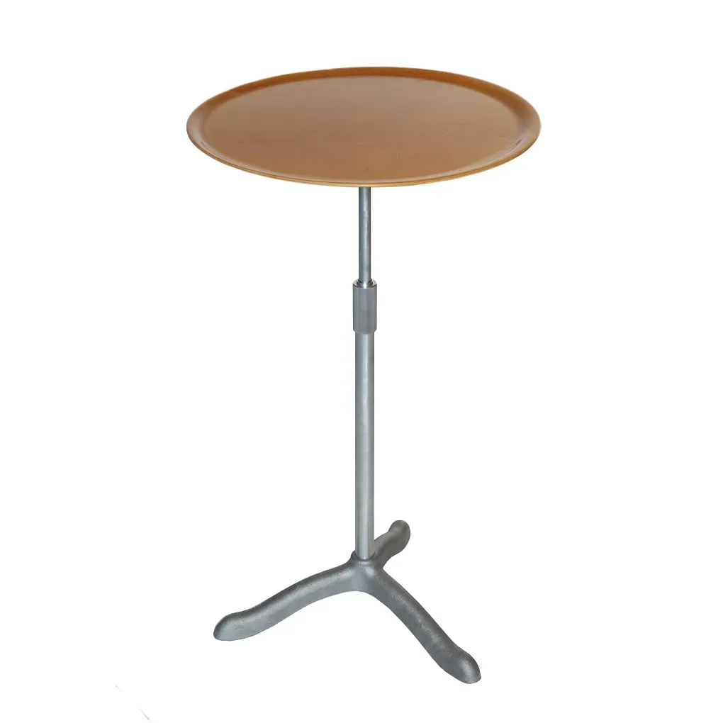 Källemo Cassis soffbord Ø37 cm Aluminium-birch