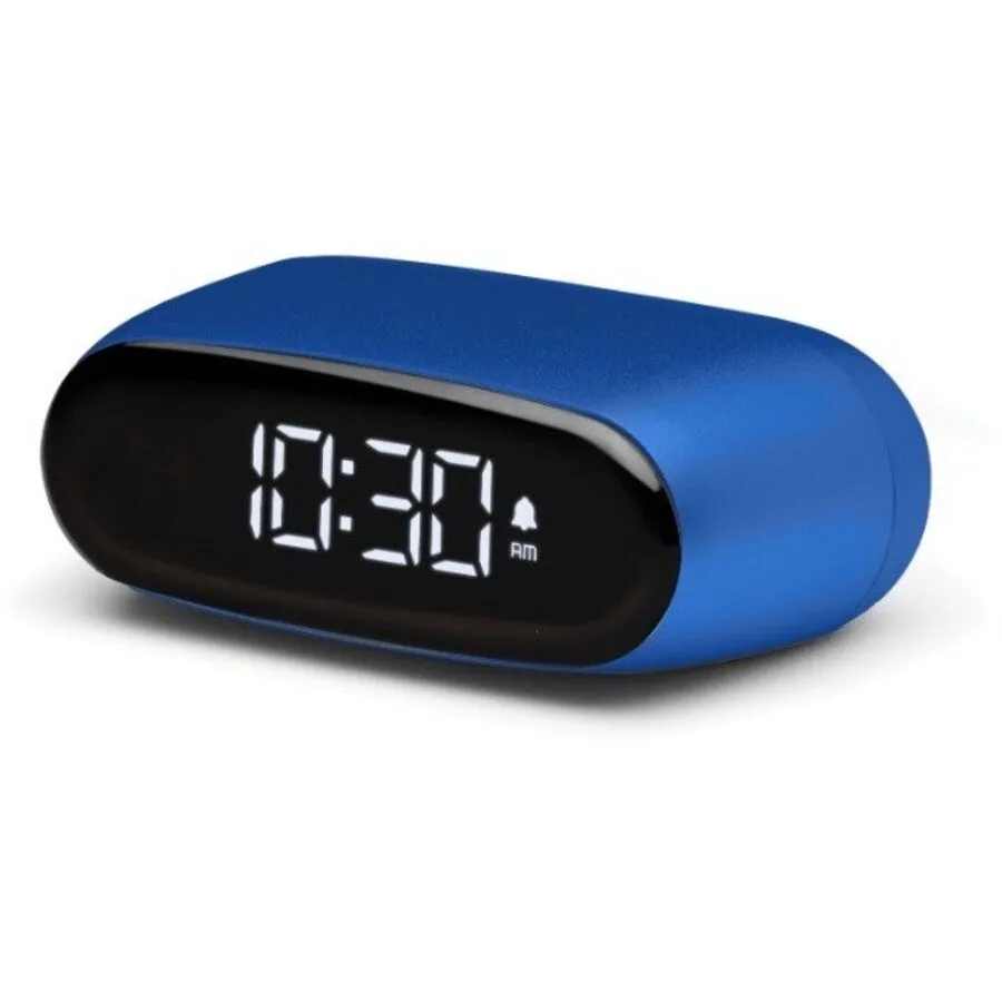 Lexon Wecker Minut Blau Aluminium - Farbe: Dunkelblau