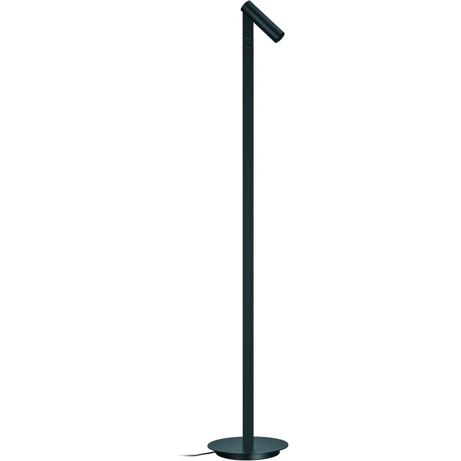Designer-Steh/Leselampe rechts Bankamp Spot schwarz dimmbar H 120 cm - LED - Lichtfarbe: Extra warmweiss - Material: Aluminium/Eisen/Acryl -