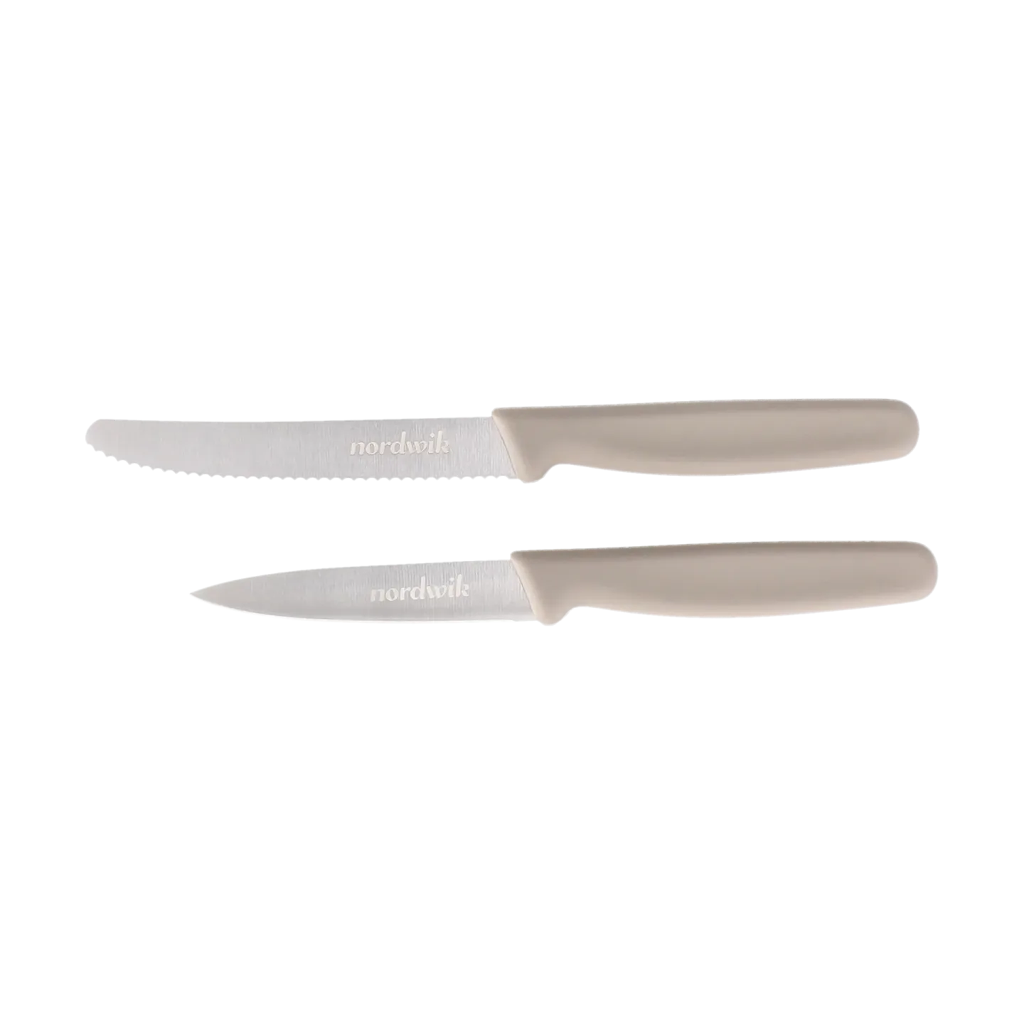 Nordwik Nordwik Schälmesser 2 Teile Taupe