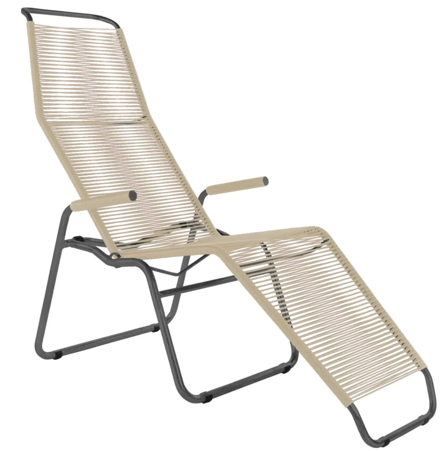 Schaffner Spaghetti-Liege Brissago Beige | Schubiger Möbel