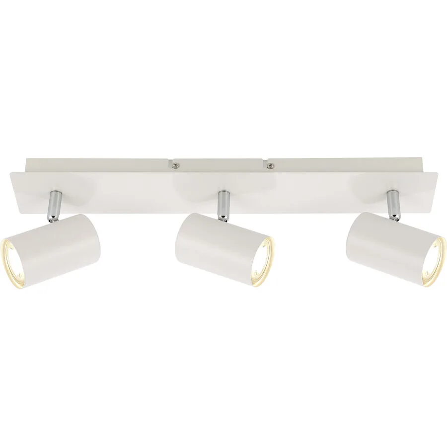 Spot Basiano Weiss Metall 45 cm 12 cm