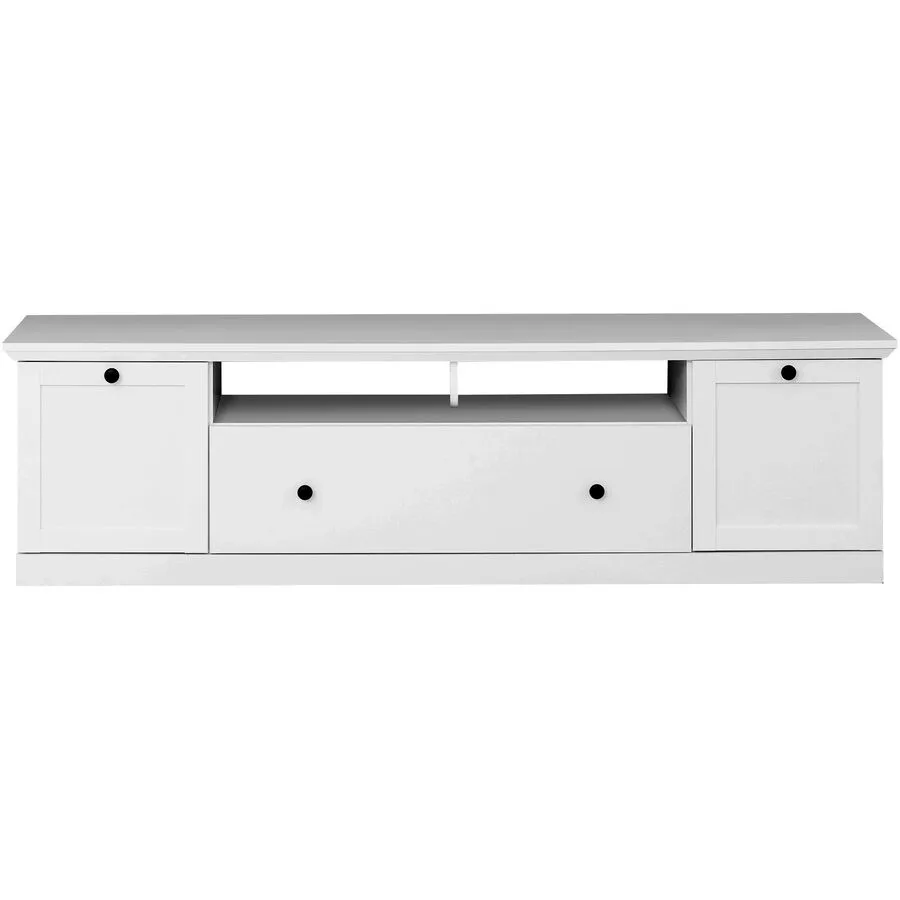 TV-Möbel Wombat weiss Holzwerkstoff/Metall B 177 cm