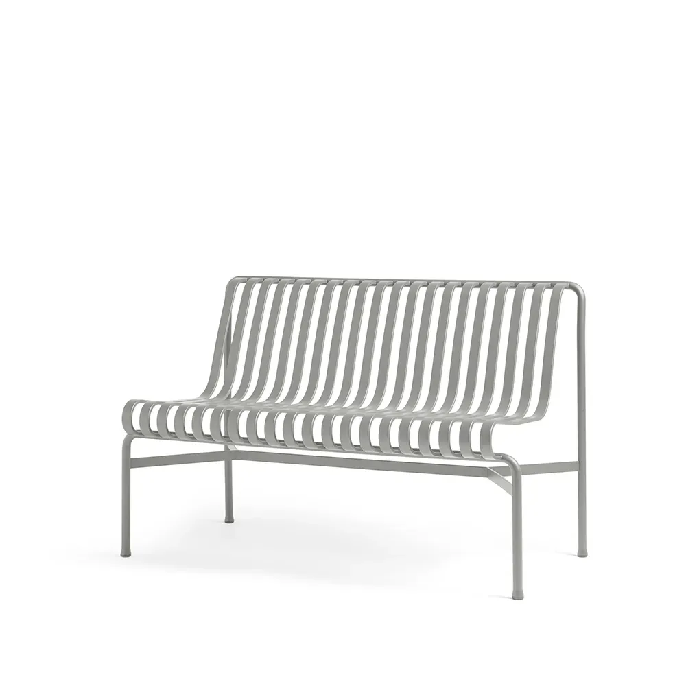 HAY Palissade Dining bänk utan armstöd Sky grey