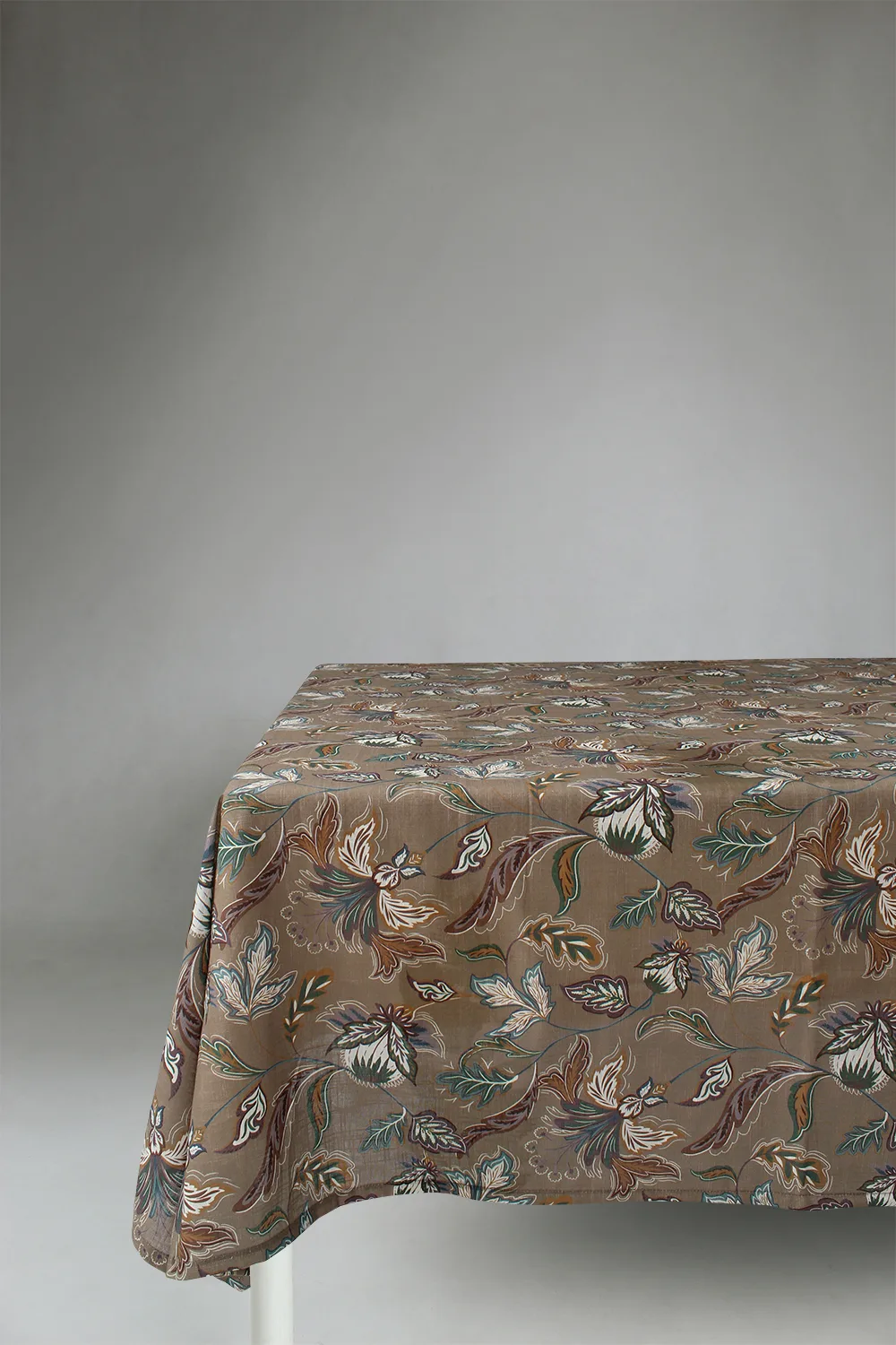 Dukar - Bomullsduk Dagny (brun) (Størrelse: 140 x 250 cm)
