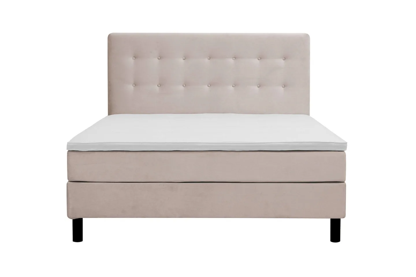 Dream Komplett Sängpaket 180x200 cm Knappar - Beige
