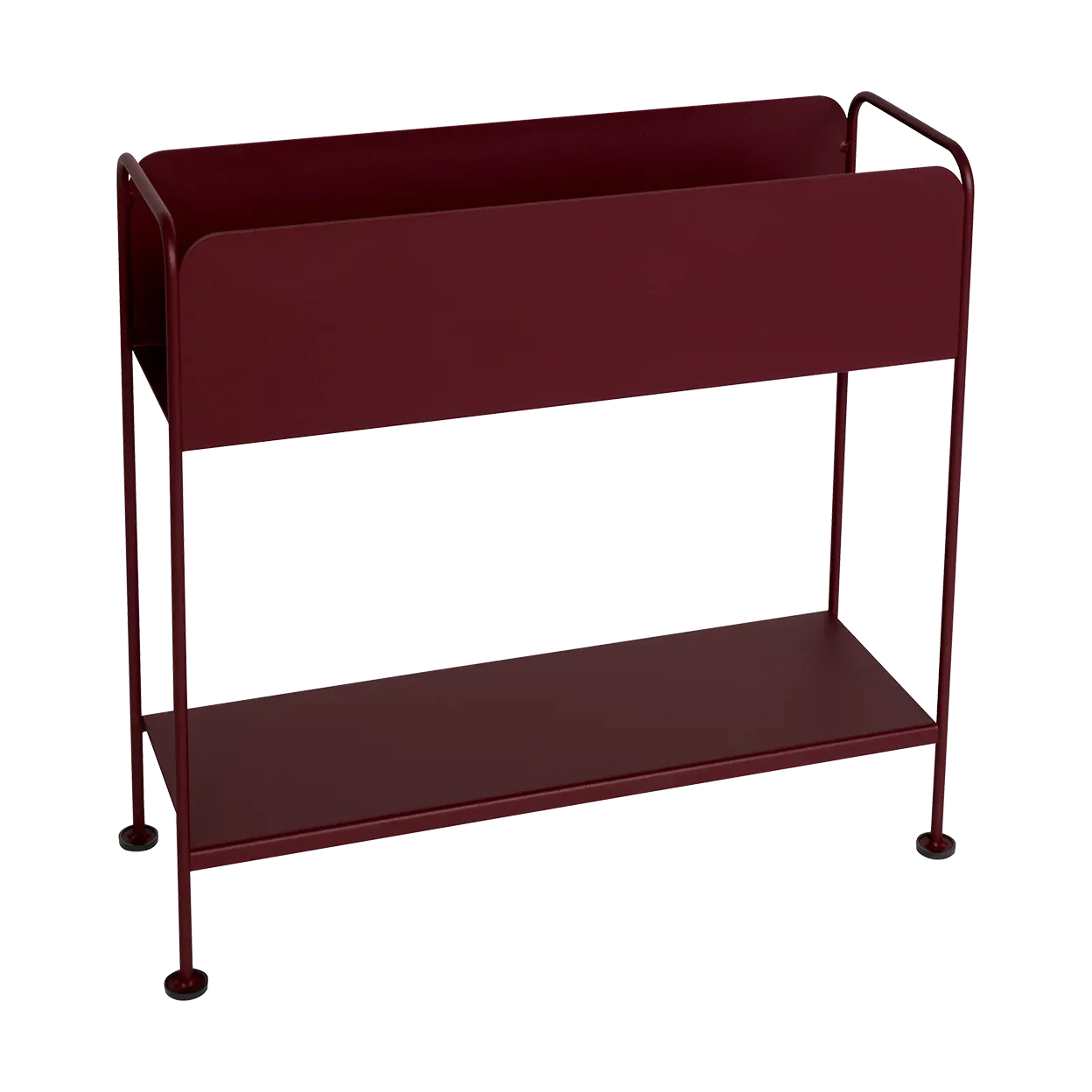 Fermob Picolino plant holder h.63 cm Black cherry (vinröd)
