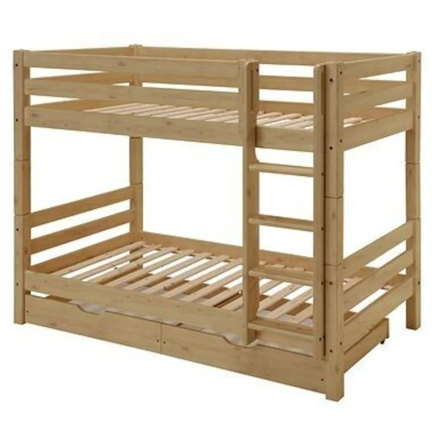 Hochbett Infant gelaugt Kiefer 90 x 200 cm