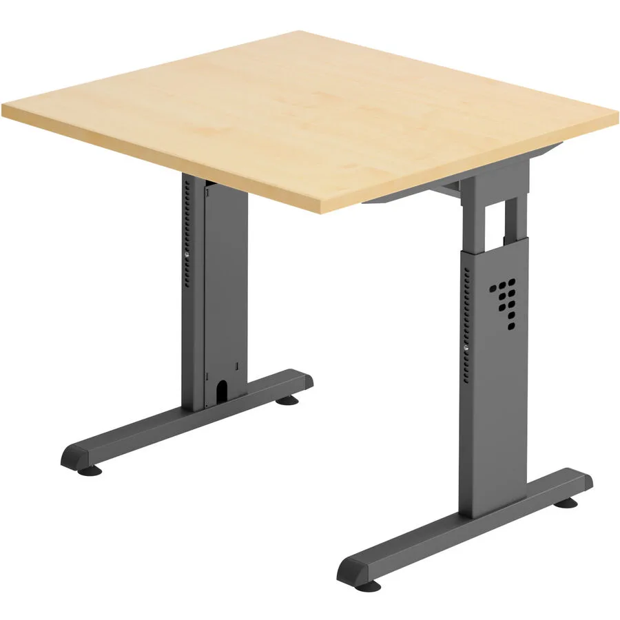 Schreibtisch Office Ahorn Holzwerkstoff B 80 T 80 cm