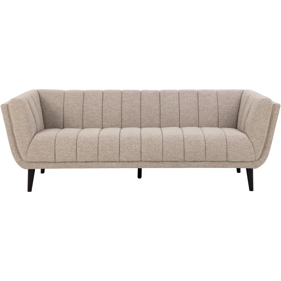 Sofa Fillmore Beige Stoff 218 cm 86.5 cm