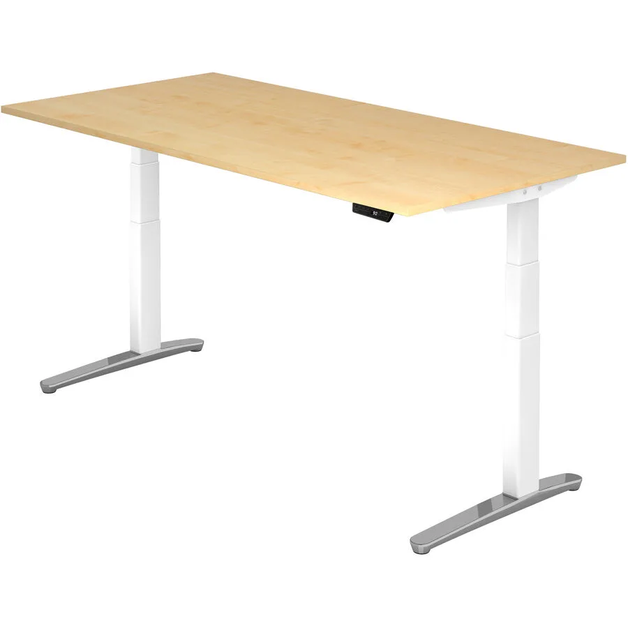Schreibtisch Office Ahorn Dekor Holzwerkstoff B 200 T 100 cm