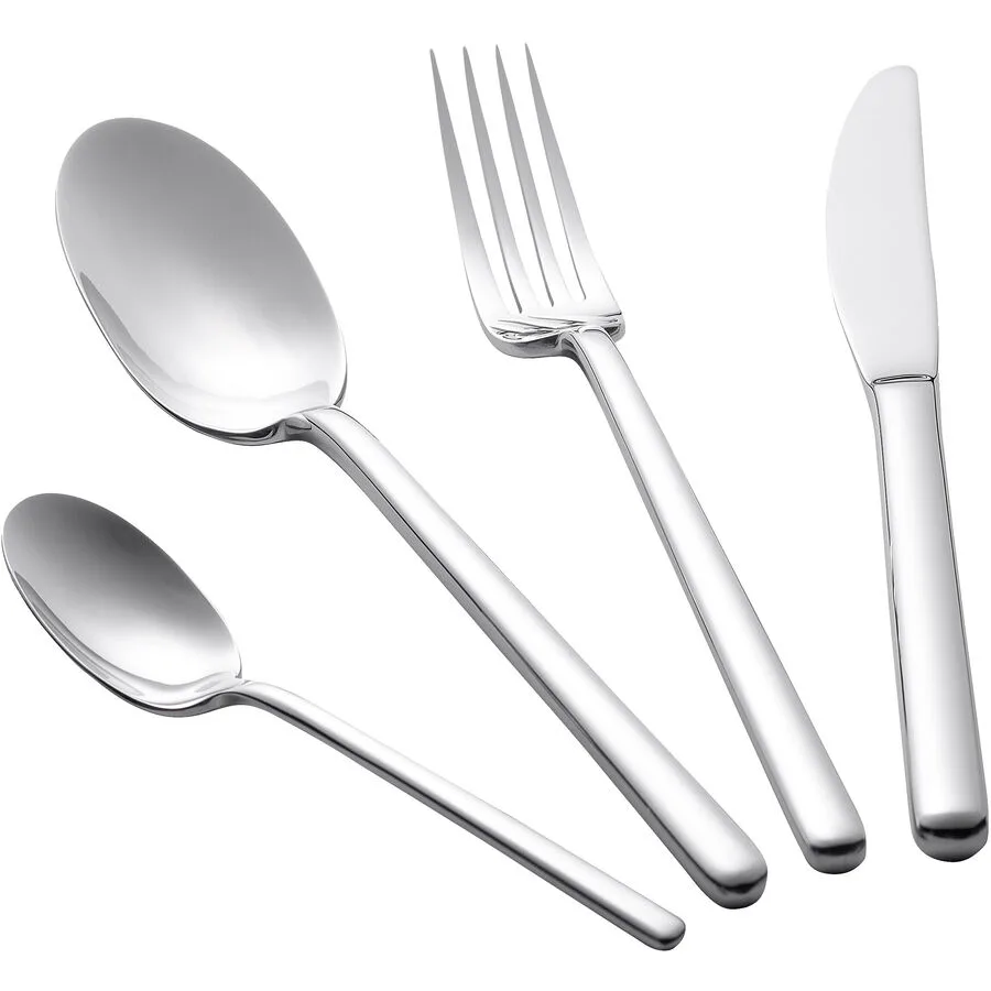 Besteck-Set Mirah Silber Edelstahl