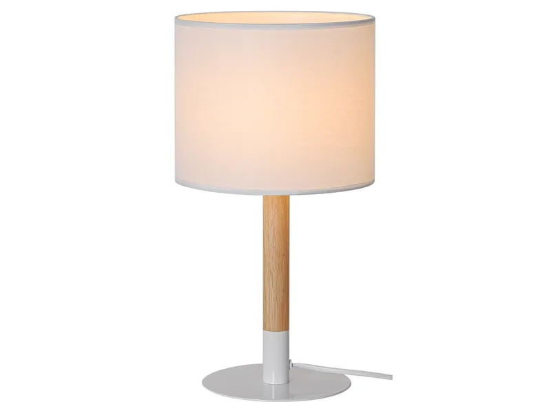 Tischlampe KEMZA 35.5cm weiss