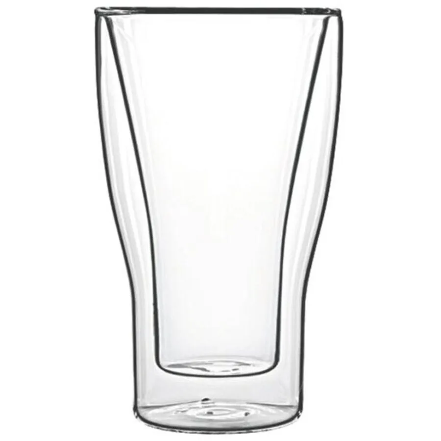 BORMIOLI LUIGI Latte-Machhiato-Glas Thermic Glass transparent Borosilikatglas H 15 cm 0.34 l 2 Stk