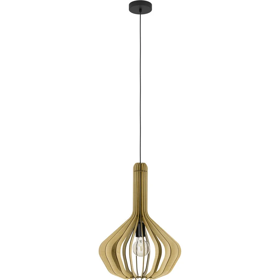 Eglo Pendellampe Velasco Schwarz Stahl 110 cm