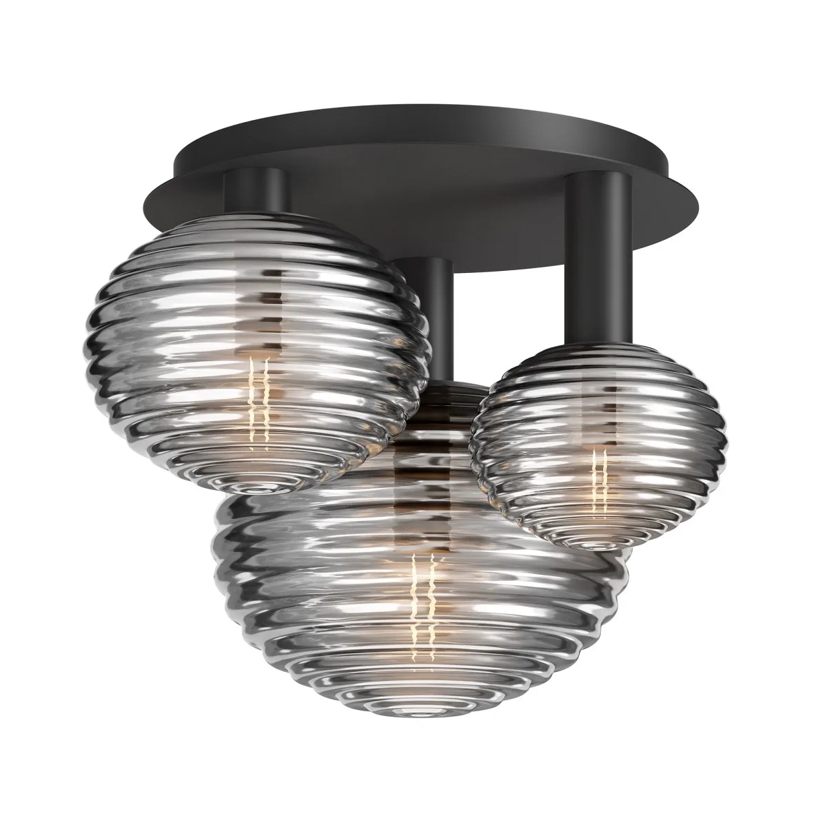 Maytoni - Reels 53cm - Takplafond - Svart